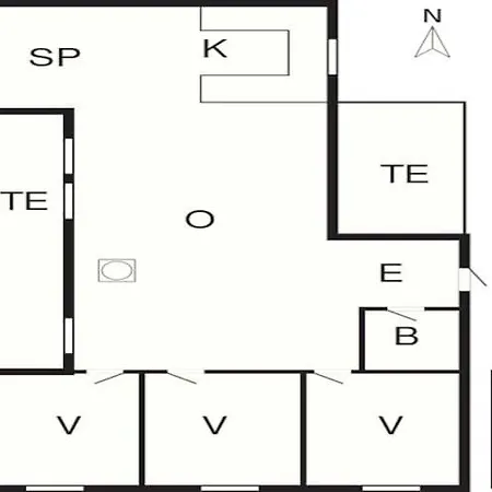 Holiday home 5 Person In *